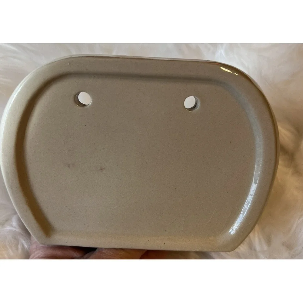 VTG Ceramic Strasburg Railroad Scouring‎ Pad Holder I'll Hold Your Souring Pad
